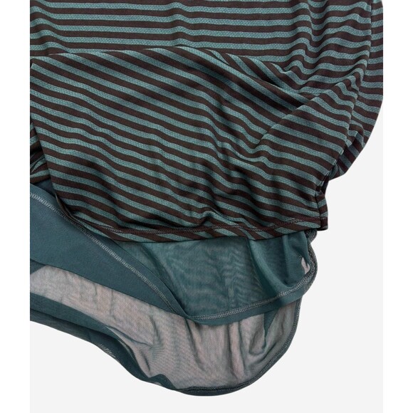 Calia Racerback Striped Tank Top Athletic Running Gym Carrie Underwood Green XL - Picture 4 of 12